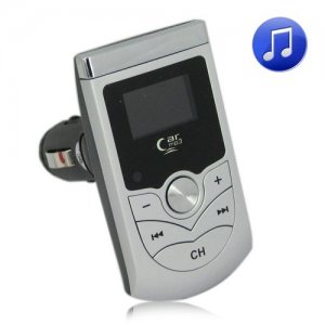 87.5MHz ~ 108.0MHz Car MP3 Player FM Transmitter with 2GB Storage